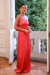 VESTIDO ALMUDENA LADRILLO