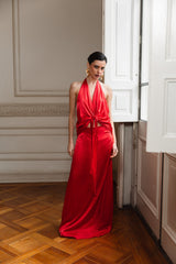 VESTIDO BRUNA ROJO