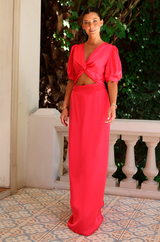 VESTIDO JACINTA FUCSIA