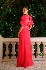 VESTIDO JACINTA FUCSIA
