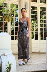 VESTIDO DANIELA GRAFITO