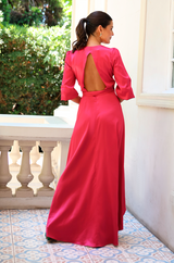 VESTIDO  TITA FUCSIA