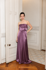 VESTIDO ALMUDENA MALVA