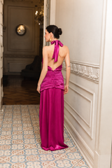 VESTIDO BERNI MAGENTA