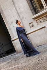 VESTIDO ANASTASIA AZUL PIEDRA