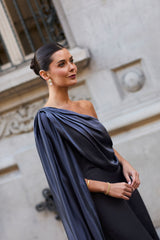 VESTIDO ANASTASIA AZUL PIEDRA