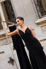 VESTIDO AMPARO NEGRO