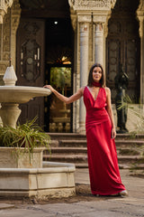 VESTIDO JOSE ROJO ITALIANO