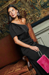 VESTIDO ROSA NEGRO