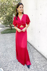 VESTIDO JACINTA ROJO