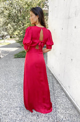 VESTIDO JACINTA ROJO