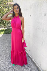 VESTIDO MARTINA FUCSIA
