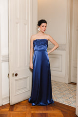 VESTIDO ALMUDENA AZUL