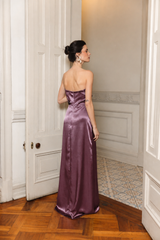 VESTIDO ALMUDENA MALVA