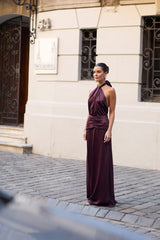 VESTIDO BERNI UVA