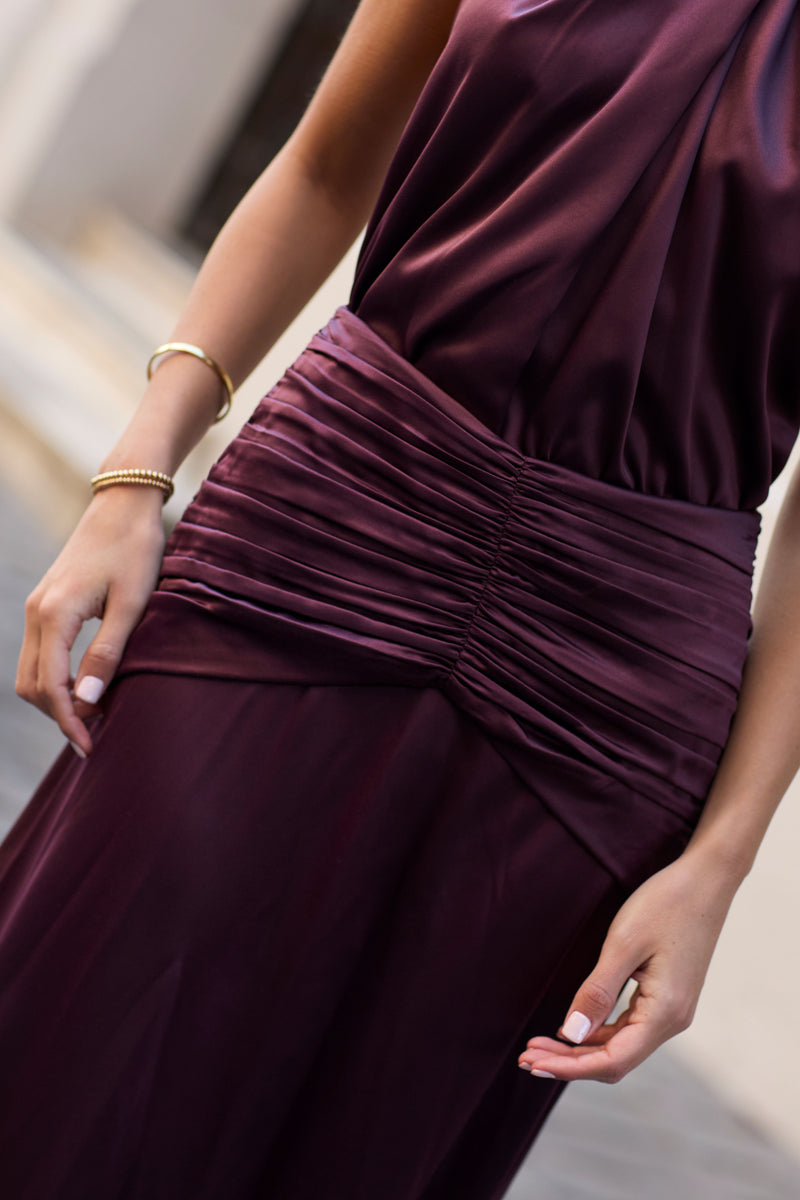 VESTIDO BERNI UVA
