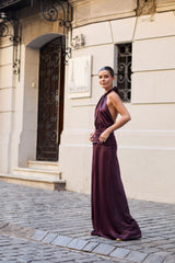 VESTIDO BERNI UVA