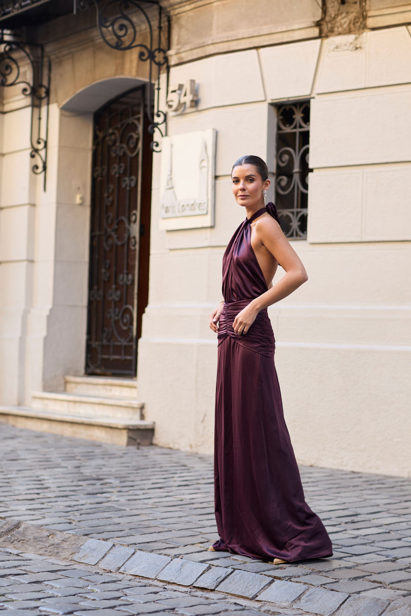 VESTIDO BERNI UVA