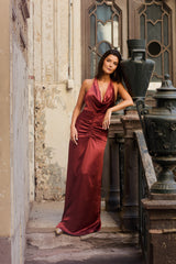 VESTIDO MILU COBRE