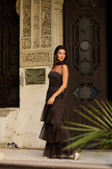 VESTIDO ALICIA CAFÉ