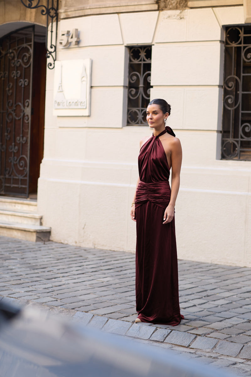 VESTIDO BERNI BURDEO