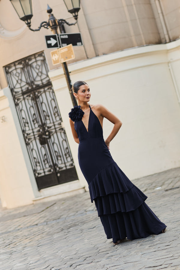 VESTIDO JULIA AZUL MARINO