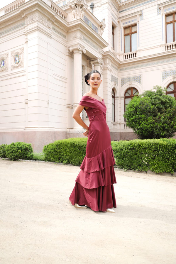 VESTIDO ELEONORA BURDEO