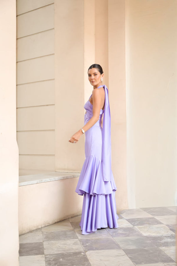 VESTIDO BERTA LAVANDA