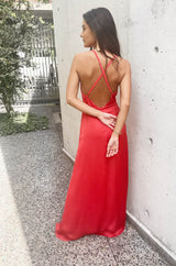 VESTIDO BLANCA SALMON