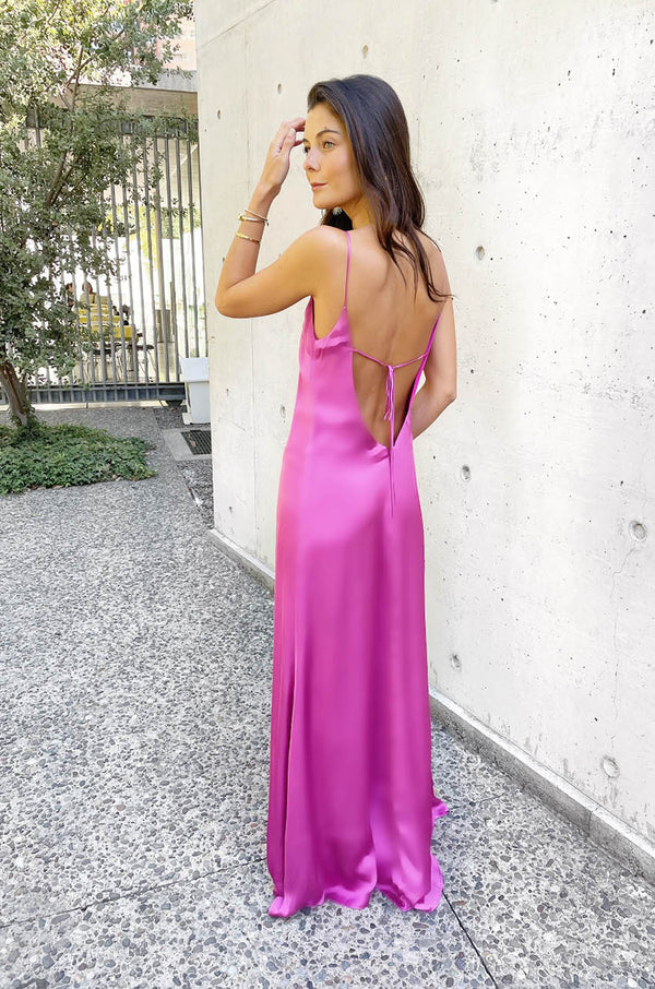 VESTIDO VIVI MAGENTA